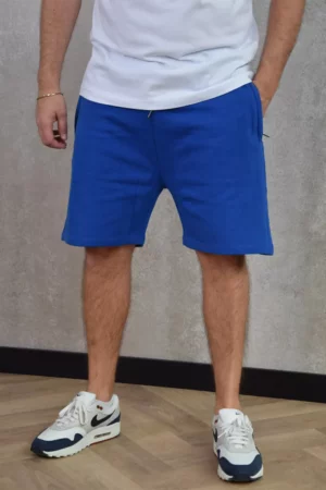 Quotrell blank shorts cobalt