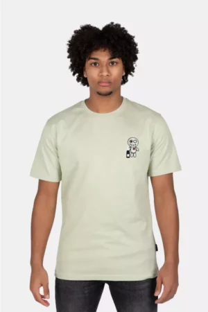 Wrong Friends champagne showers t-shirt light green