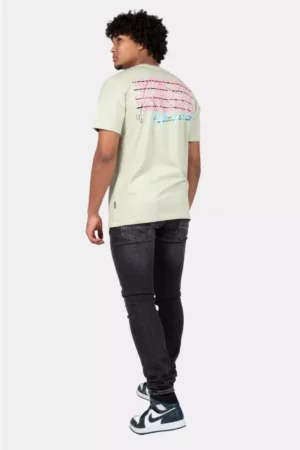 Wrong Friends light up the city t-shirt light green