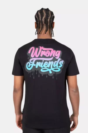 Wrong Friends nerja t-shirt black