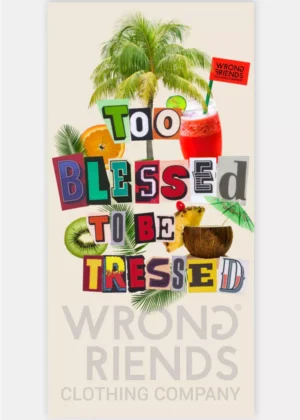 Wrong Friends tulum beach towel sand