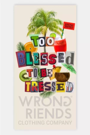 Wrong Friends tulum beach towel sand