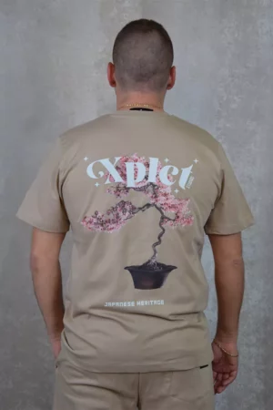 XPLCT bonsai tee beige