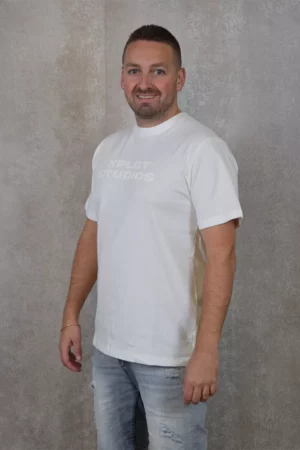 XPLCT disk tee off white
