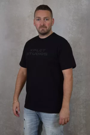 XPLCT disk tee zwart
