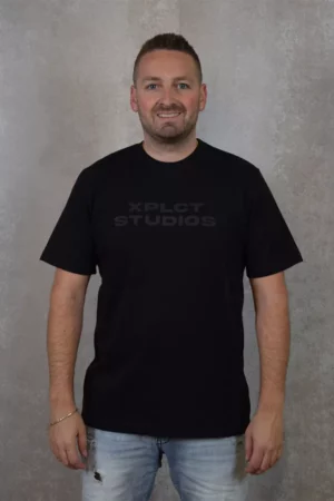 XPLCT disk tee zwart