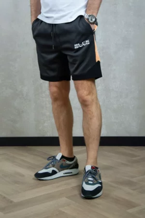 Black Bananas initial shorts black