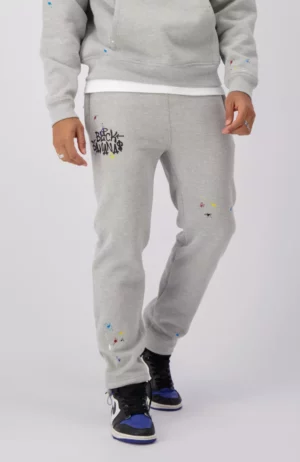 Black Bananas painters sweatpants grey