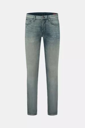 Purewhite the jone w1118 82-denim light blue