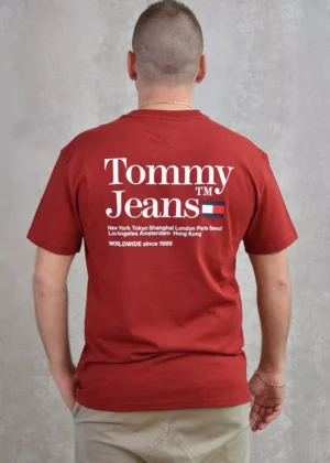 Tommy Jeans dm0dm18870 xmo magma red