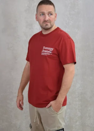 Tommy Jeans dm0dm18870 xmo magma red