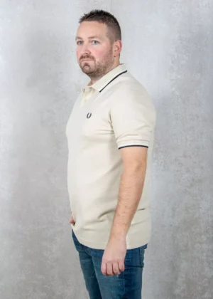 Fred Perry m3600 u87 oatmeal/ecru/blk