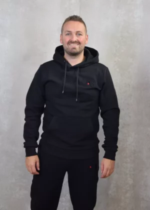 AB Lifestyle essential hoodie jet black