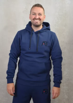 AB Lifestyle essential hoodie peacoat