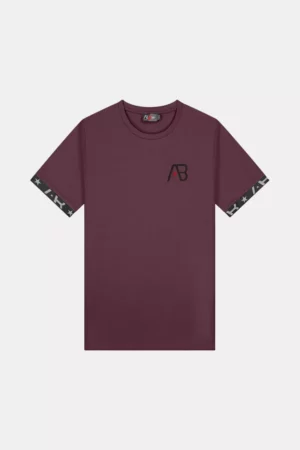AB Lifestyle flag tee eggplant