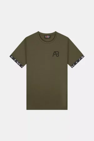 AB Lifestyle flag tee olive night