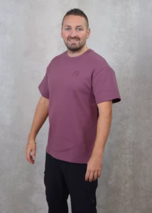 AB Lifestyle regular fit tee eggplant