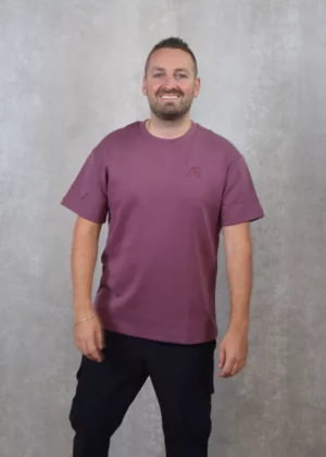 AB Lifestyle regular fit tee eggplant