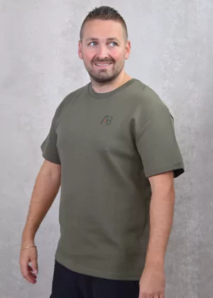 AB Lifestyle regular fit tee olive night