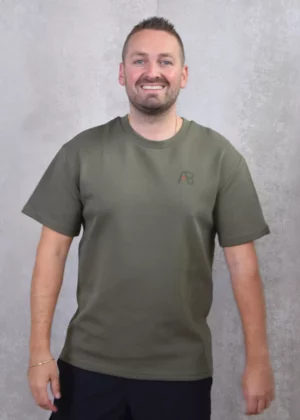 AB Lifestyle regular fit tee olive night