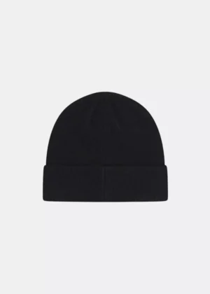 Quotrell ribbed beanie couture black