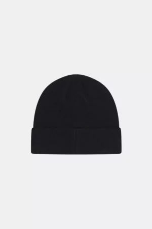 Quotrell ribbed beanie couture black