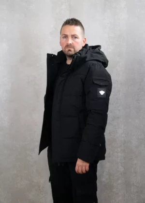 Black Bananas commander jacket black