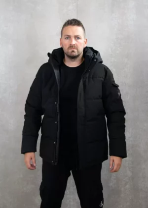 Black Bananas commander jacket black