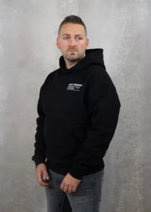 Black Bananas deconstruction hoodie black