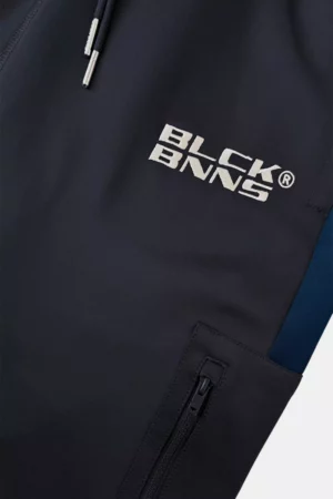 Black Bananas rumble trackpants navy