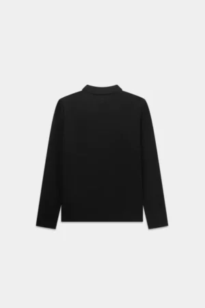 Balr regular fit longsleeve polo jet black 102