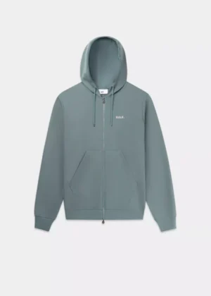 Balr regular fit zip through hoodie goblin blue 881
