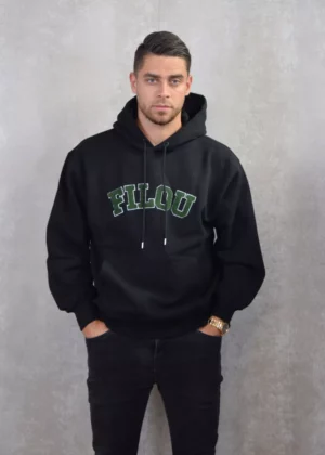 Baron Filou oversized hoodie cash black
