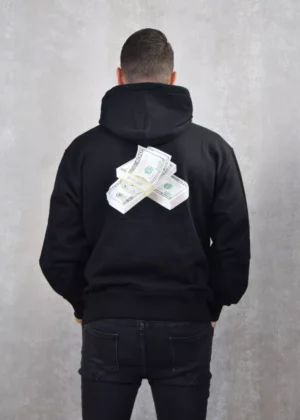 Baron Filou oversized hoodie cash black