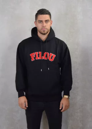 Baron Filou xcii oversized hoodie chenille black