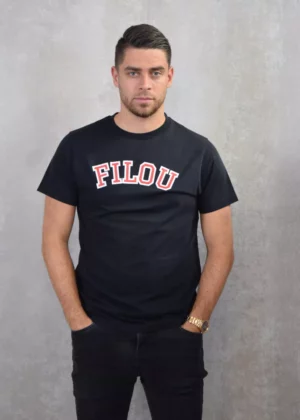 Baron Filou xcii t-shirt backprint filou black