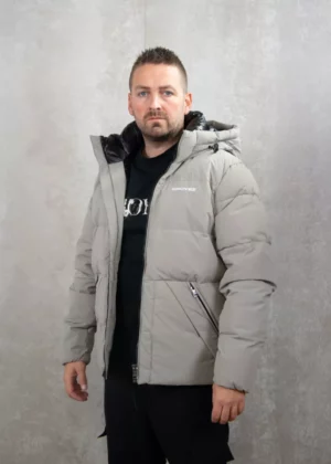 Croyez down puffer jacket cream