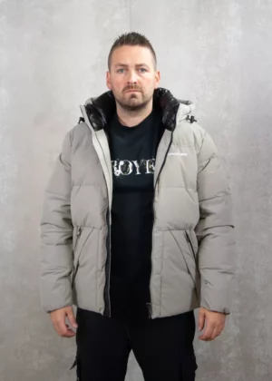 Croyez down puffer jacket cream