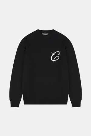 Croyez essence knit sweater black