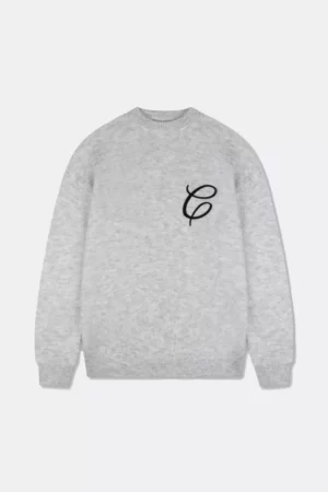 Croyez essence knit sweater grey