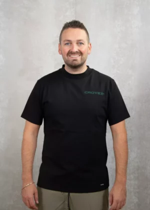 Croyez family owned business t-shirt black