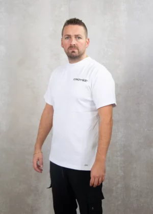 Croyez family owned business t-shirt white