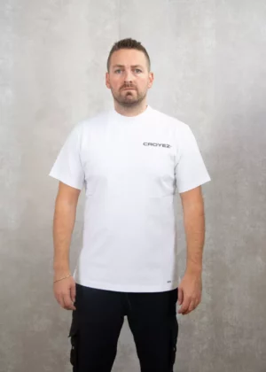 Croyez family owned business t-shirt white