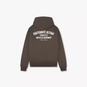 Croyez fraternite ultime hoodie brown