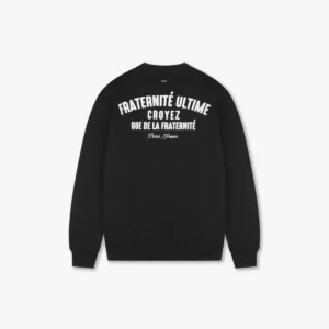 Croyez fraternite ultime sweater black