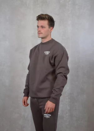 Croyez fraternite ultime sweater brown