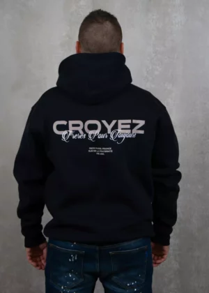 Croyez freres hoodie navy