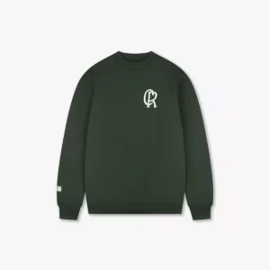 Croyez initial sweater dark green