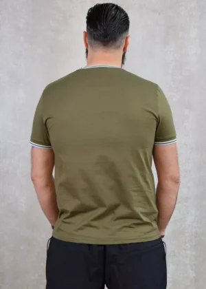 Fred Perry m1588 v25 ungre/snwh/lgice