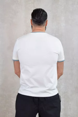Fred Perry m1588 v36 snwh/wrmgre/ocea